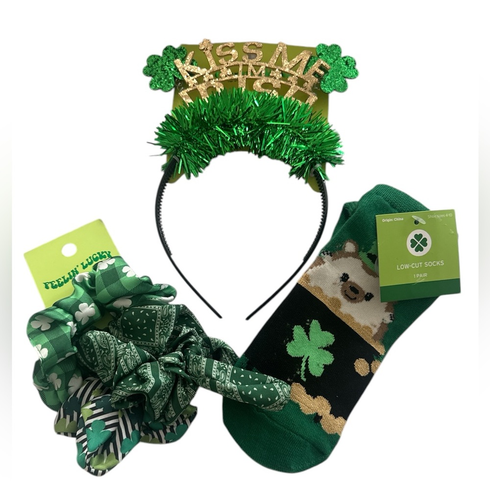 Green St. Patrick's Day Accessory Set